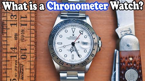 what time is chronometer watch